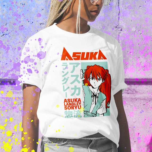 Asuka Langley Nge T-Shirt (Créateur téléchargé)