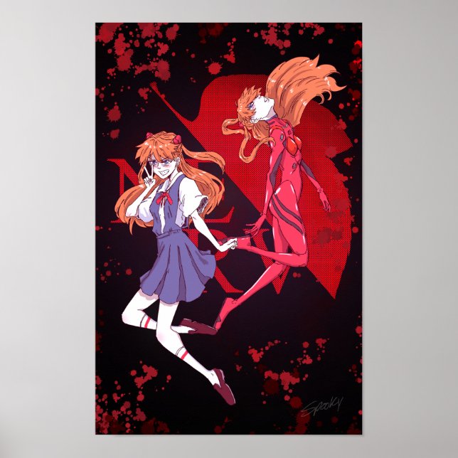 Asuka Langley Soryu Poster (Devant)
