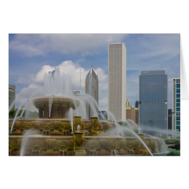 At Buckingham Fountain (Devant Horizontal)