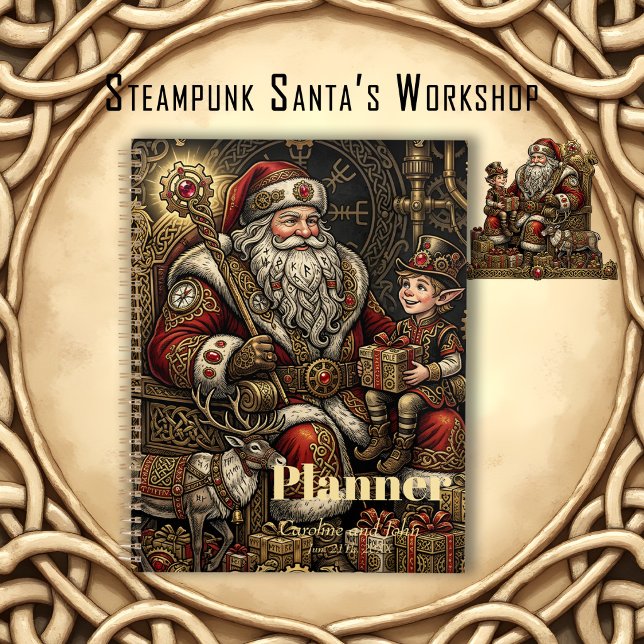 Atelier de Noël de Santa Steampunk  (Créateur téléchargé)
