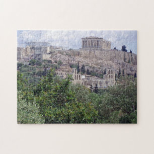 Athènes Acropole vue panoramique puzzle