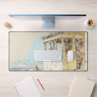 Athènes Grèce Ancien Mat de bureau - Historique