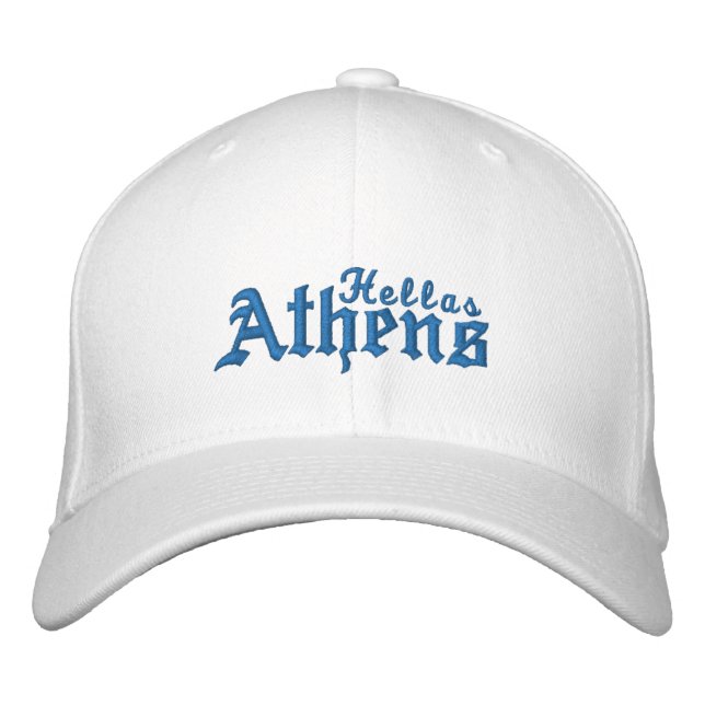 Athens Hellas Casquette de baseball brodé (Devant)