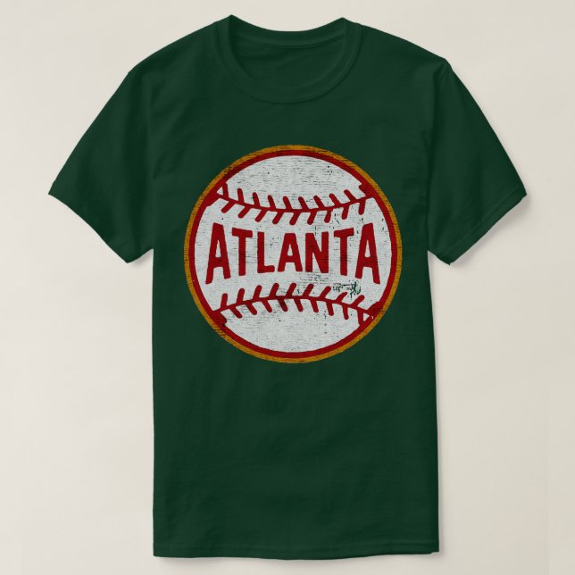 Atlanta baseball ville TShirt (Design devant)