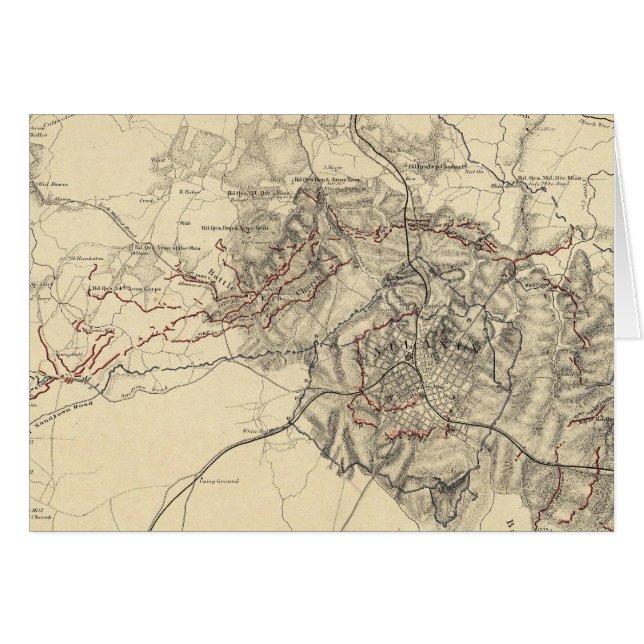 Atlanta, Géorgie (Devant horizontal)