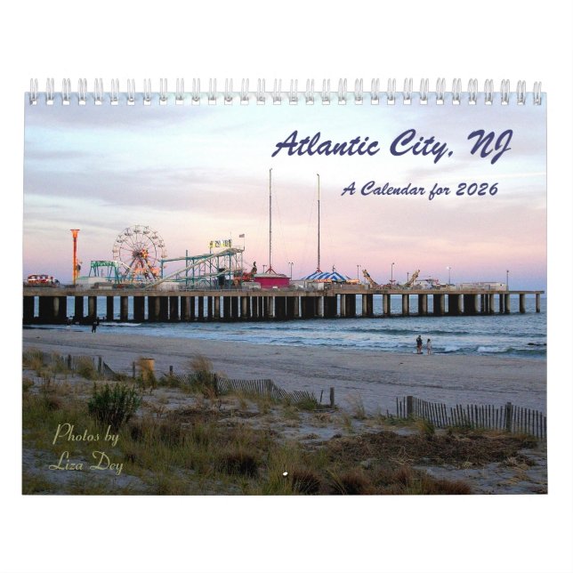 Atlantic City, NJ - Un calendrier pour 2026 (Protection)
