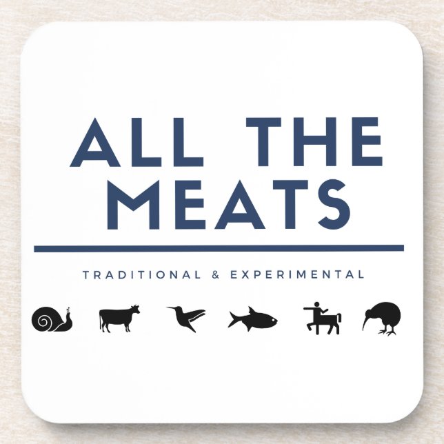 ATM - Dessous de verre en plastique (Devant)