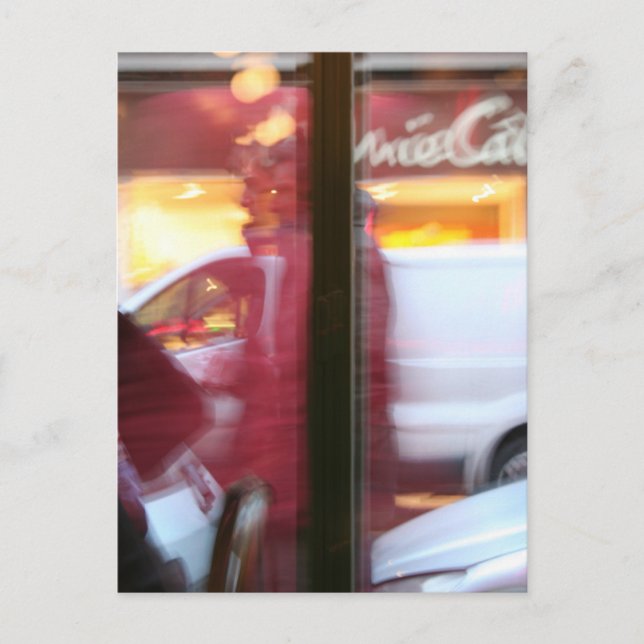 Atmosphère parisienne en mouvement Carte postale (Devant)