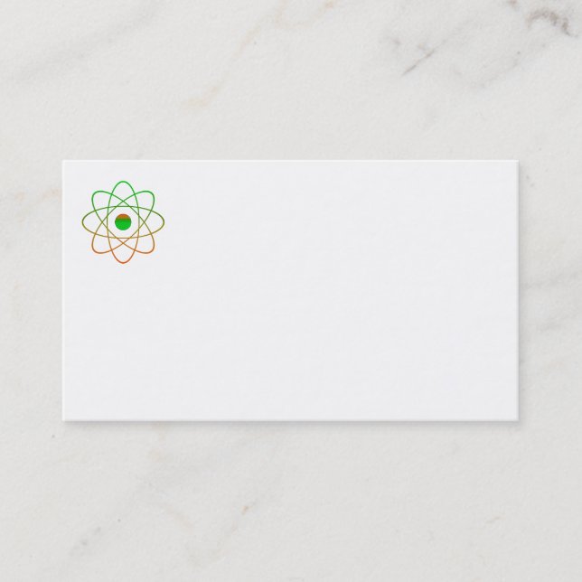 Atom Cartes de visite (Devant)