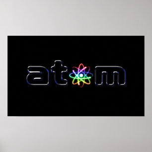 Atome - affiche unique
