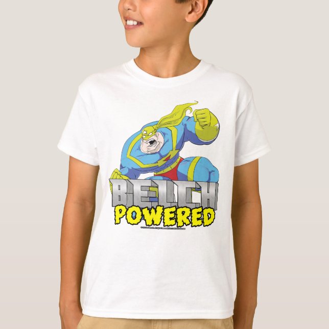Atomic Belch Man - Belch Powered Kids T-Shirt (Devant)