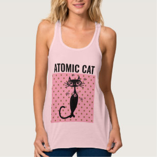 ATOMIC CAT RETRO 1950's T-SHIRTS