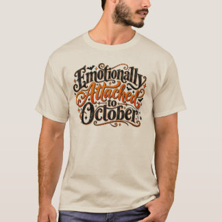 Attaché au t-shirt unisexe d'octobre