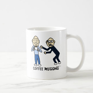 attaque à  main armée de café, tasse classique