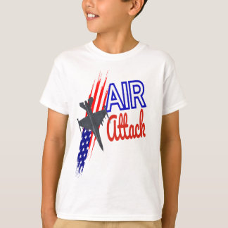 ATTAQUE AÉRIENNE FLAG AMÉRICAIN T-SHIRT KIDS