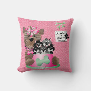 Attaquer le chien Coussin américain MoJo