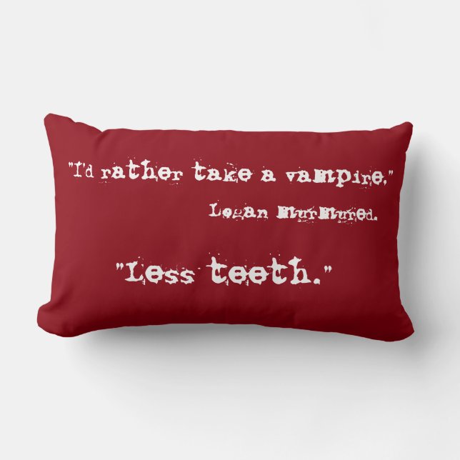 Attaquer sur le coussin lombaire rouge de temps (Recto)