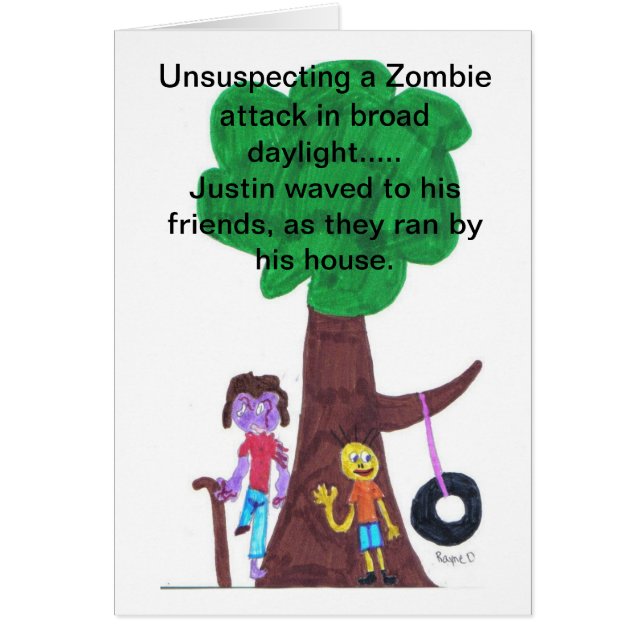 Attaques de zombi de lumière du jour (Devant)