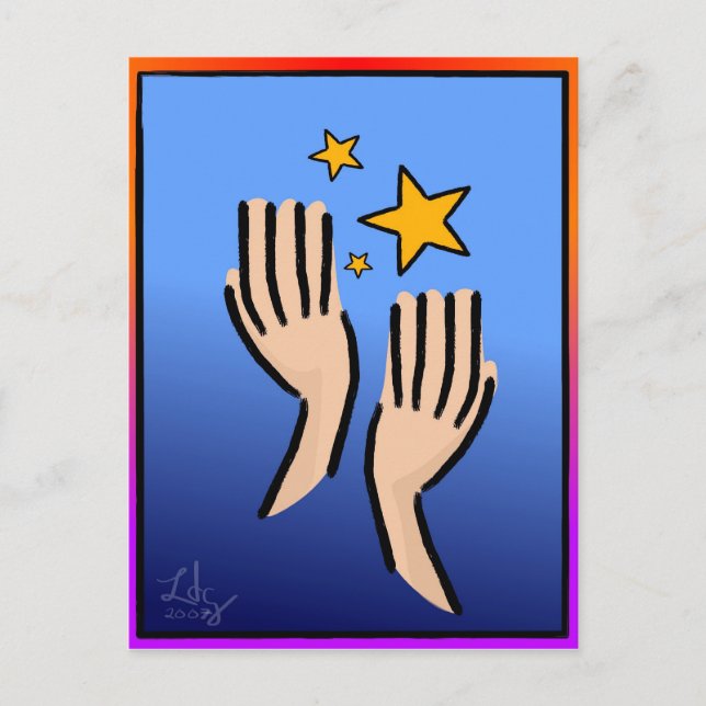 Atteindre 4 La Carte Postale Stars (Devant)