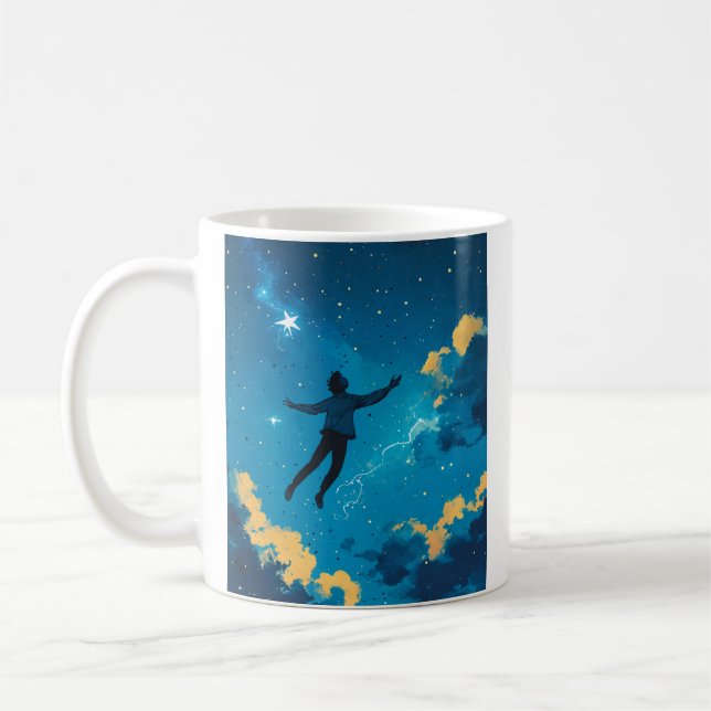 Atteindre les étoiles Mug (Gauche)
