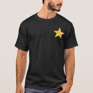 Atteindre Pour Le T-Shirt Message Stars
