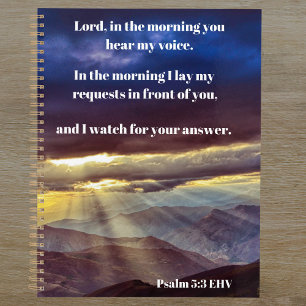 Attendez Dieu Psaume 5:3 Verset Bible