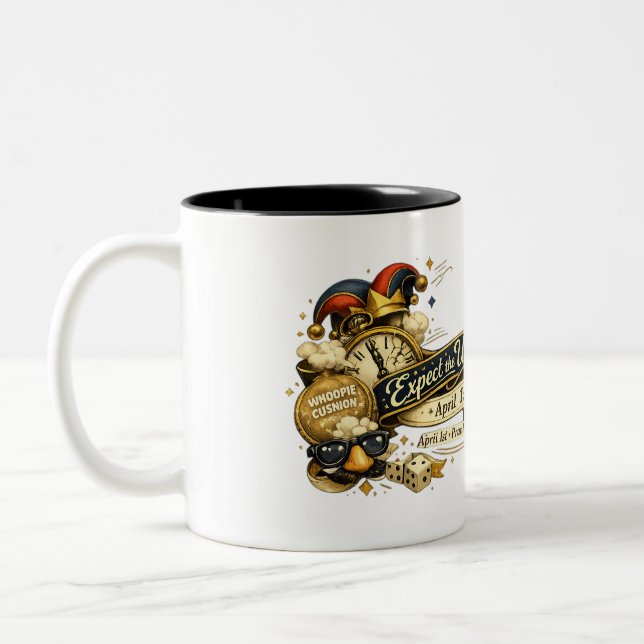 Attendez l'inattendu – Mug Avrilerie Classique, 33 (Gauche)