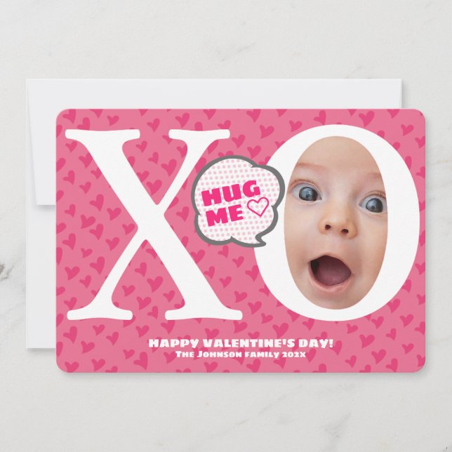 ATTENDEZ-MOI ! Carte de Saint Valentin personnalis (Devant)