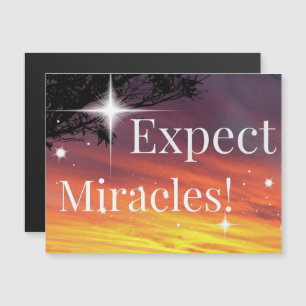 Attendez-vous à Miracles Sparkle Sunset Inspiratio
