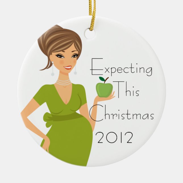 Attendre cet ornement de Noël (Devant)