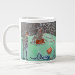 ATTENDRE GODOT Jumbo Mug