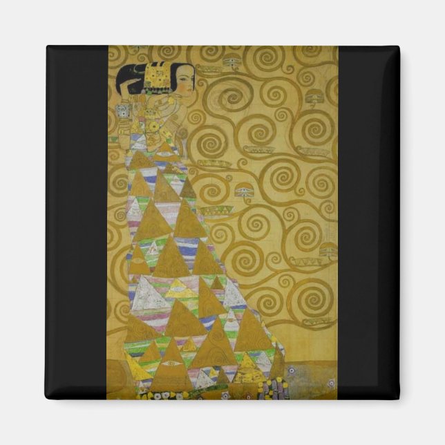 Attentes - Klimt - Magnet (Devant)