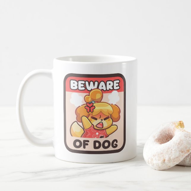 Attention au chien - Mug (Avec donut)