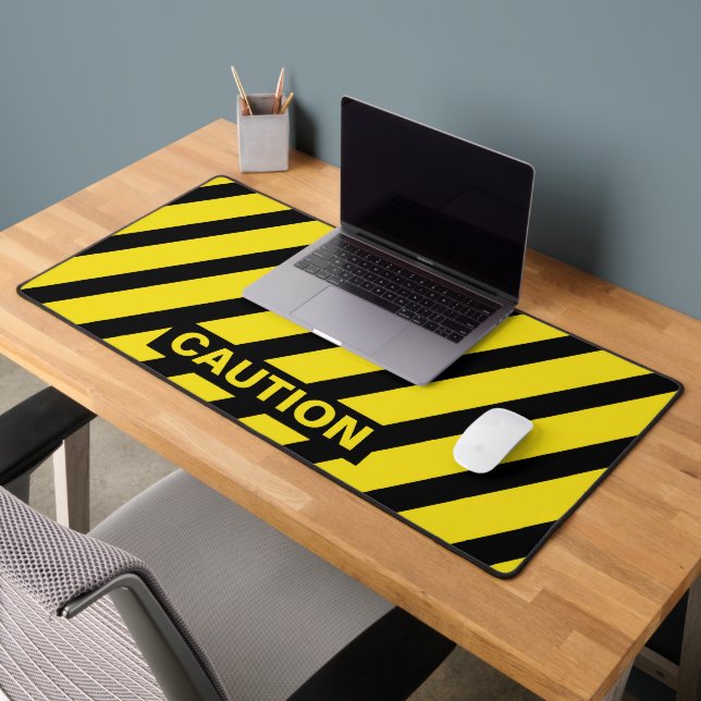 ATTENTION Bandes jaunes et noires (Bureau 2)