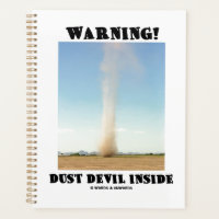 Attention! Dust Devil dans l'Humour de météorologi