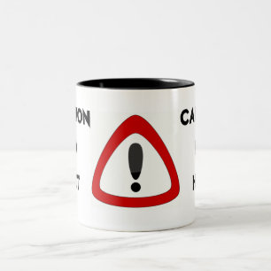 ATTENTION JE SUIS CHAUD Mug en céramique