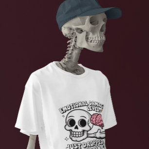 ATTENTION : PAPA DANS LA SAUVAGE" T-Shirt - Colleg