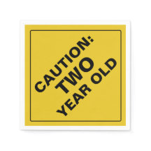 ATTENTION : serviettes en papier