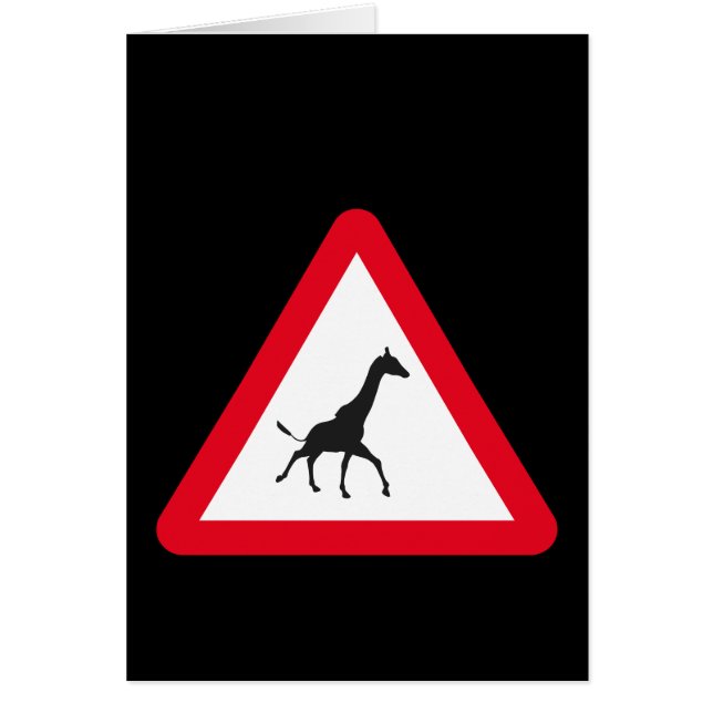 Attention : Traversée de girafe ! (Devant)