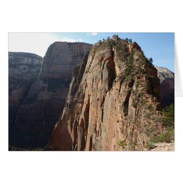 Atterrissage des Anges au parc national de Zion (Devant horizontal)