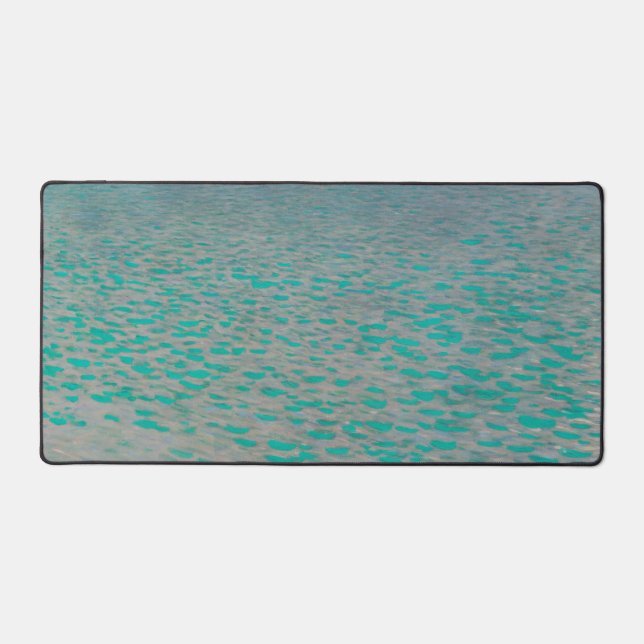 Attersee, peinture de paysage côtier, Gustav Klimt (Recto)