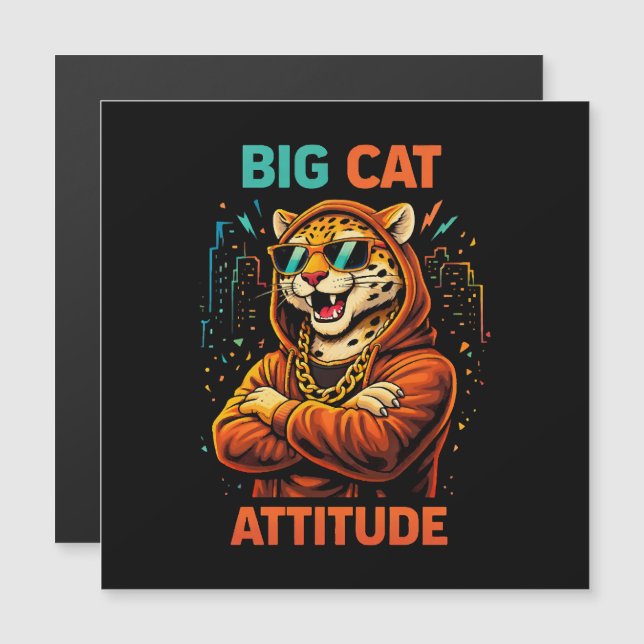 Attitude de gros chat (Devant / Derrière)