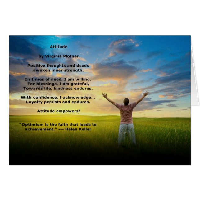 "Attitude" n'est pas une carte (vide à l'intérieur (Devant Horizontal)