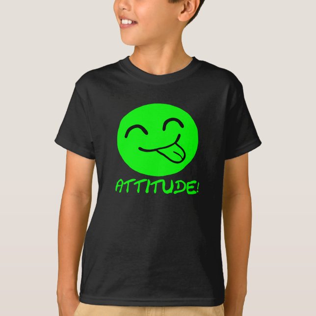 ATTITUDE ! T-shirt pour des enfants (Devant)