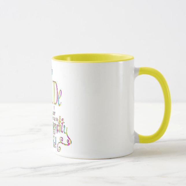 Attitude - tasse de sonnerie (Droite)