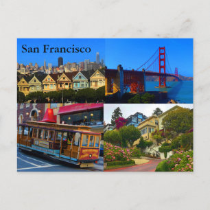 Attractions de San Francisco #3-2 Carte Postale