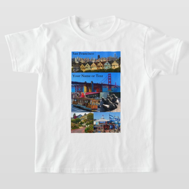 Attractions de San Francisco #3 T-Shirt (Poser)