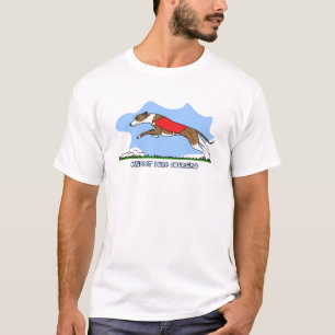 Attrait de bande dessinée chassant le T-shirt de