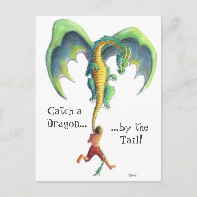 Attraper une carte postale Dragon (Devant)