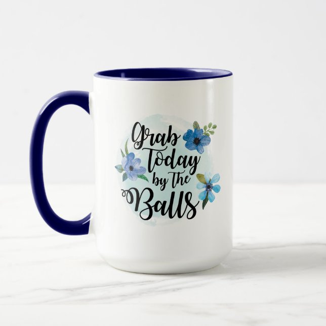 Attrapez aujourd'hui par la boule de café Mug (Gauche)